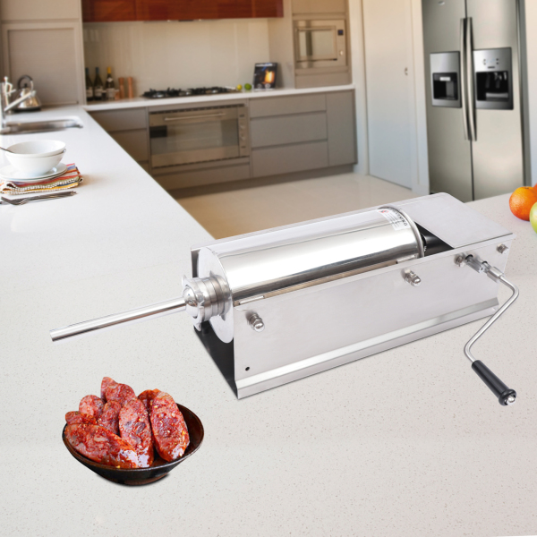 Auto Sausage Filler Sausage Stuffer Large Capacity Meat Filling Maker Machine 5L