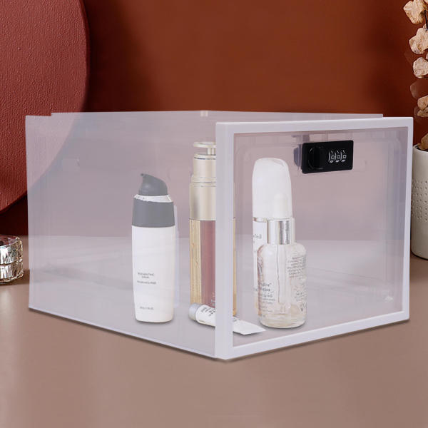 Transparent One Compact Hygienic Lockable Box for Food Medicines & Home Safety Scalable