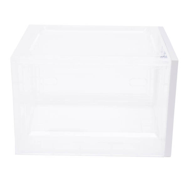 Transparent One Compact Hygienic Lockable Box for Food Medicines & Home Safety Scalable