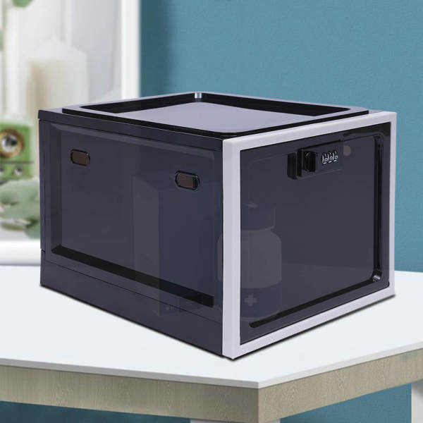 One Compact Hygienic Lockable Box for Food Medicines & Home Safety Scalable