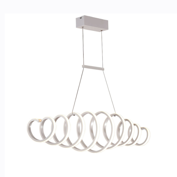 Acrylic Modern LED Ceiling Lamp Chandelier Light Chandelier Cold Light Unique and Beautiful Design  For Living Room Bedroom Indoor