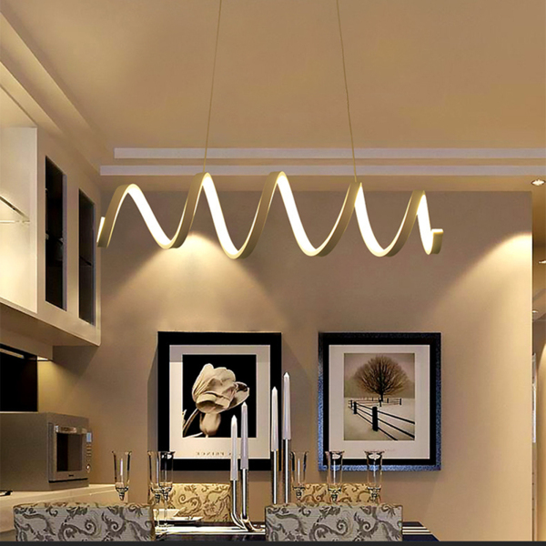Acrylic Modern LED Ceiling Lamp Chandelier Light Chandelier Cold Light Unique and Beautiful Design  For Living Room Bedroom Indoor