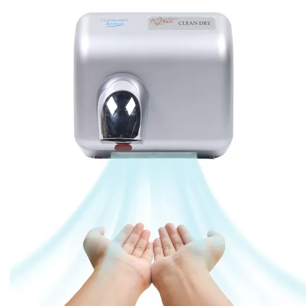 Wall Mounted Powerful Automatic Electric Hand Dryer High-speed Hand Dryer Automatic Induction Hand Dryer for Family Toilets Restaurants Hotels