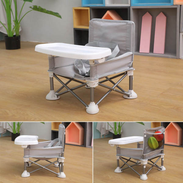Baby Dining Chair, Foldable Chair with Tray, Portable Seat for Home and Travel for ages from 6-36 months Baby Dining Chair, Foldable Chair with Tray, Portable Seat for Home and Travel for ages from 6-36 months