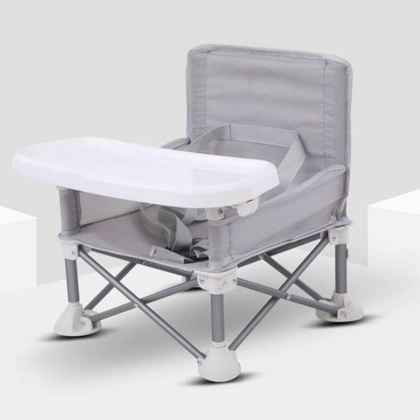 Baby Dining Chair, Foldable Chair with Tray, Portable Seat for Home and Travel for ages from 6-36 months