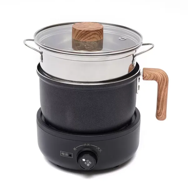 Multifunctional Mini Electric Cooker NonStick Pan Frying Pan Cooker Steamer