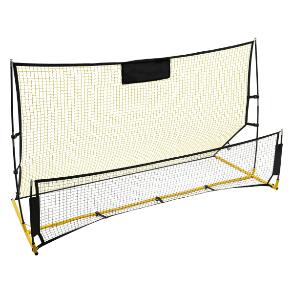 Soccer Rebounder Net Football Folding Equipment Goal Shoot Training