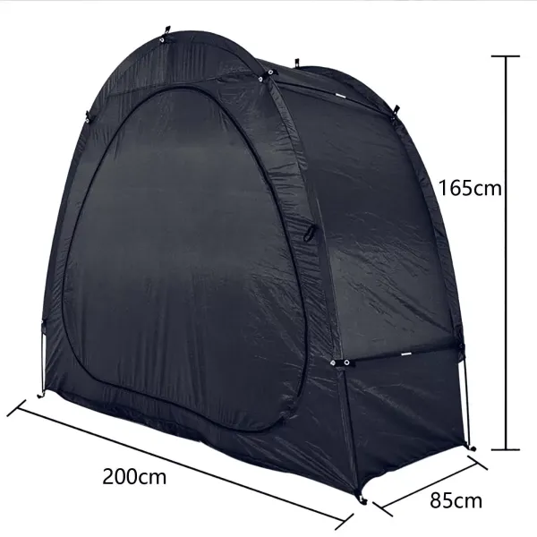 Waterproof Bicycle Storage Tent Shed Cover Outdoor Shelter Garden Tool Black AU