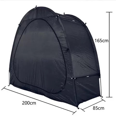 Waterproof Bicycle Storage Tent Shed Cover Outdoor Shelter Garden Tool Black AU