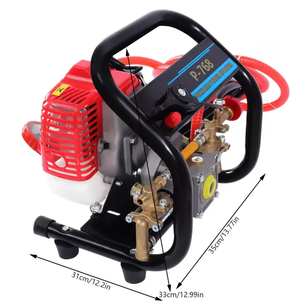 Hand-held High-pressure Sprayer 2 Stroke 0.9HP 26CC Gas Powerful Engine Hand-held High-pressure Sprayer 2 Stroke 0.9HP 26CC Gas Powerful Engine