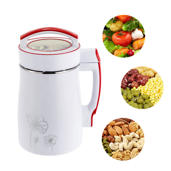 1.8L Electric Soymilk Machine Juicer Blender Rice Paste Soup Boiler Filter-Free