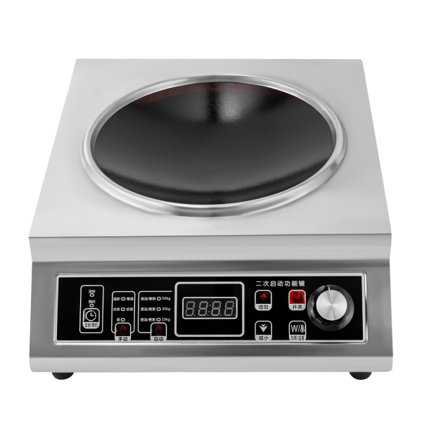 Electric Wok Burner Stove 3500W Commercial Induction Cooker Cooktop Household