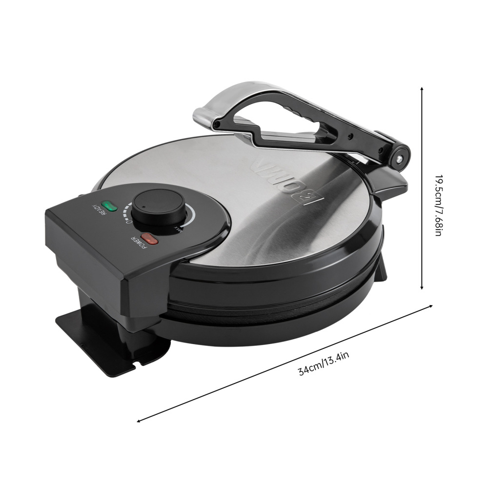 Electric Chapati Roti Maker 1200 W Electric Chapati Maker Flat Bread Naan Roti Press Machine Tortilla Maker