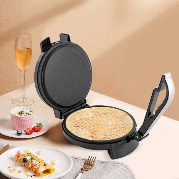 Electric Chapati Roti Maker 1200 W Electric Chapati Maker Flat Bread Naan Roti Press Machine Tortilla Maker