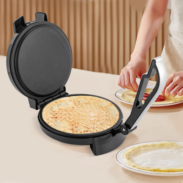 Electric Chapati Roti Maker 1200 W Electric Chapati Maker Flat Bread Naan Roti Press Machine Tortilla Maker