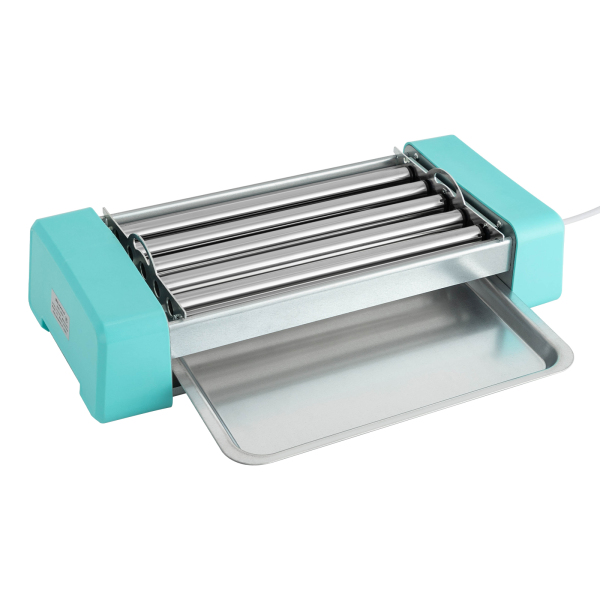 3-in-1 Electric Grilling Machine Hot Dog Grill Electric Barbecue Grill Electric Non-Stick Grill Hot Pot BBQ Grill for Cafeterias Snack Bars Light Green