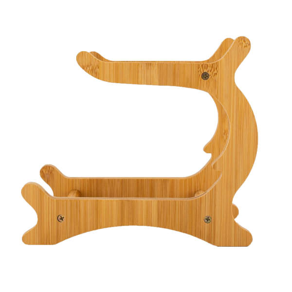 Beige Large 2 Tier Fruit Bowl, Fruit Basket Stand, Fruit Serving Tray - PP & Bamboo Wood, Split Design Beige Large 2 Tier Fruit Bowl, Fruit Basket Stand, Fruit Serving Tray - PP & Bamboo Wood, Split Design