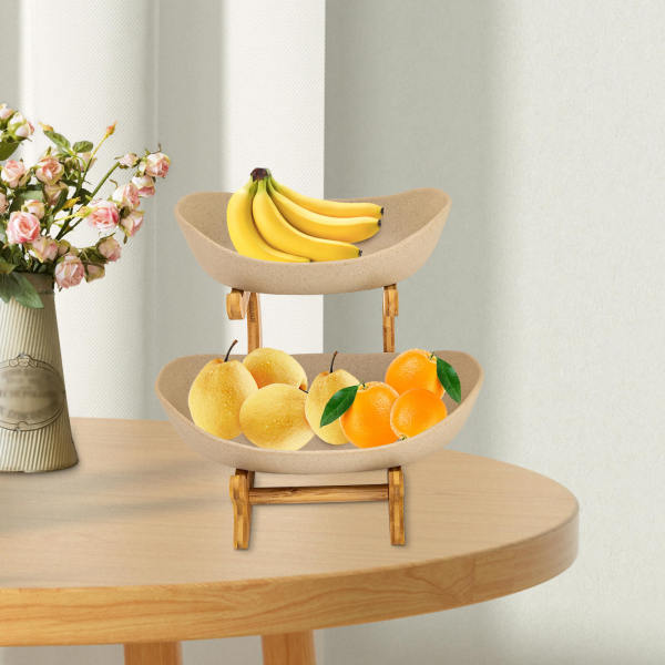 2 Tier Fruit Basket, Fruit Bowl for Kitchen Counter, Fruit Basket for Kitchen, Two Tier Fruit Bowl for Kitchen Counter Two Tier Serving Stand 2 Tier Fruit Basket, Fruit Bowl for Kitchen Counter, Fruit Basket for Kitchen, Two Tier Fruit Bowl for Kitchen Counter Two Tier Serving Stand