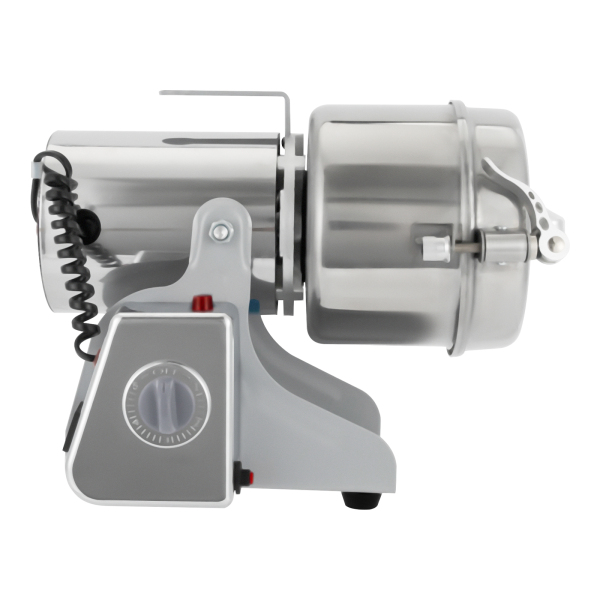1000g 220V Food-grade 304 Stainless Steel Electric Grain Mill Large Capacity Grist Mill Grain Mill with Upgraded Junction Box Snap-on Lid
