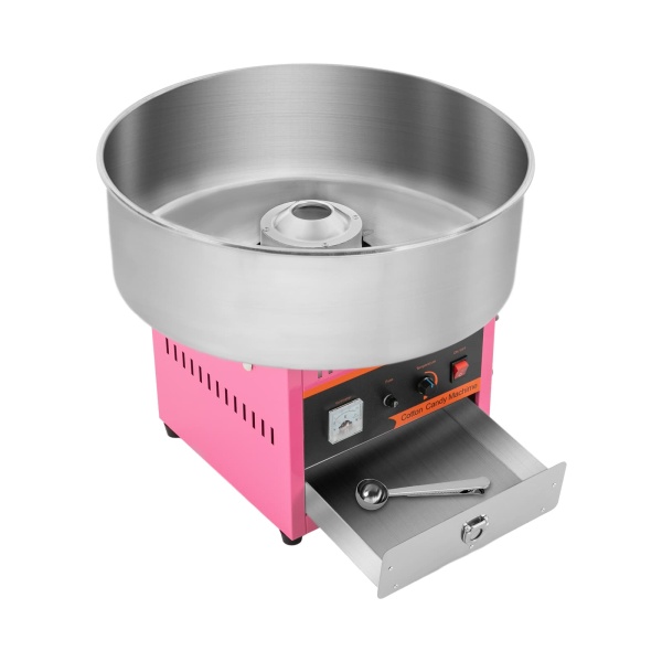 Commercial Cotton Candy Machine Electric Cotton Candy Maker Pink Cotton Candy Maker for Stalls Commercial
