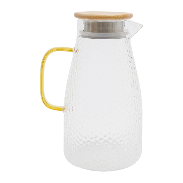 Kettle with Lid Large Capacity Kettle with Handle 4 Cups Teapot Set for Restaurants Bars Cafeterias Barbecue Events KTV Markets