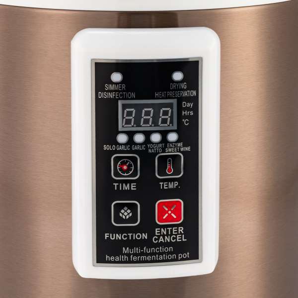 7.5L Garlic Fermenter Full Automatic Clove Garlic Cooker Golden