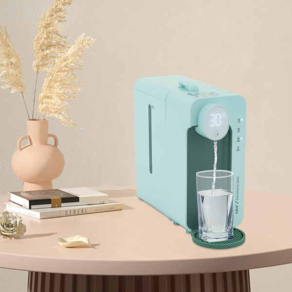 Portable Instant Water Dispenser Electric Instant Water Dispenser Thoughtful Temperature Control Desktop Hot Water Dispenser Machine Green