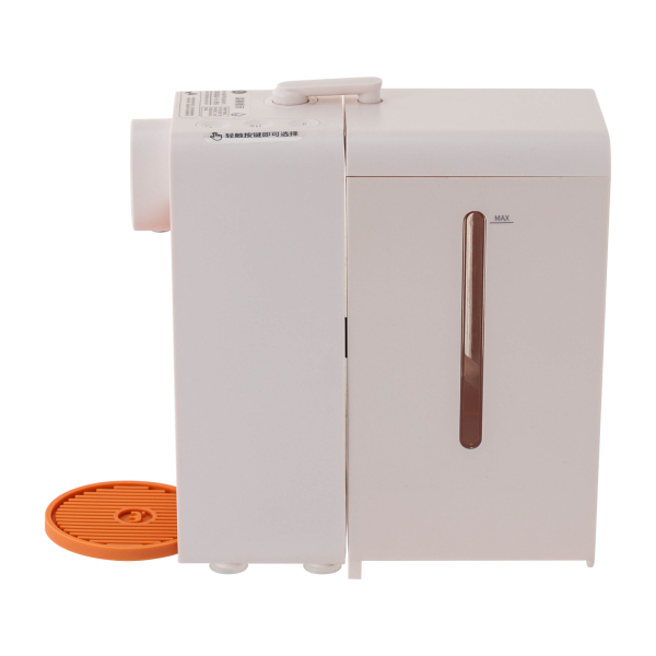 Portable Instant Water Dispenser Electric Instant Water Dispenser Thoughtful Temperature Control Desktop Hot Water Dispenser Machine Orange