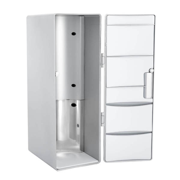 Multi-functional USB Mini Refrigerator Fridge Freezer Beverage Drink Can Cooler