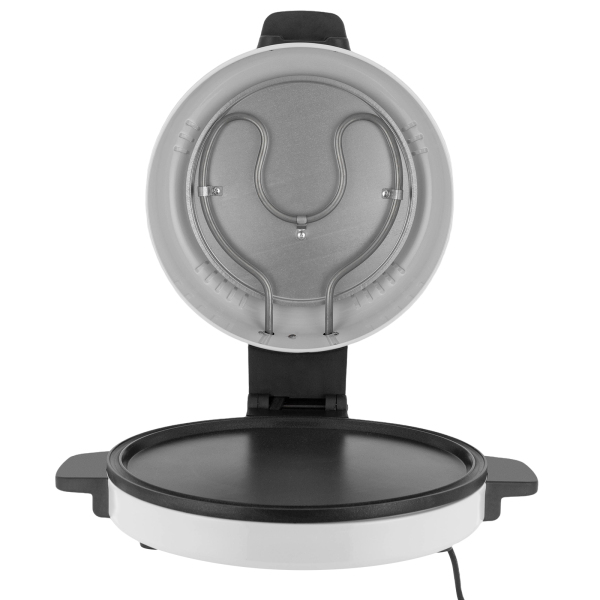 2000W Electric Pizza Oven Large Capacity Countertop Pizza Maker with 4 Silicone Anti-slip Feet Pizza Maker for Home Restaurants White 2000W Electric Pizza Oven Large Capacity Countertop Pizza Maker with 4 Silicone Anti-slip Feet Pizza Maker for Home Restaurants White