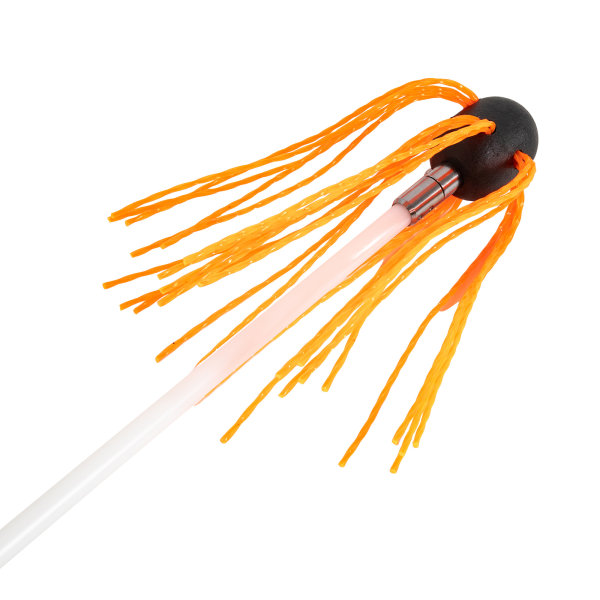 46 Feet Chimney Sweep Kit with 14 Flexible Chimney Rods, Chimney Cleaning Kit, Chimney Brush, Chimney Cleaning Tool