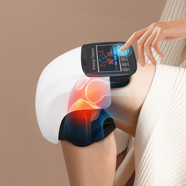 Shoulder elbow Knee Massager Support Electric Heated Vibration Adjustable White Shoulder elbow Knee Massager Support Electric Heated Vibration Adjustable White