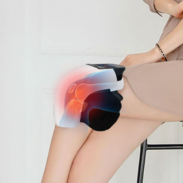 Shoulder elbow Knee Massager Support Electric Heated Vibration Adjustable White