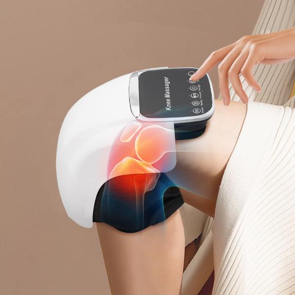 White Massager Fit Knee Shoulder elbow Electric Heated Vibration For the Elderly