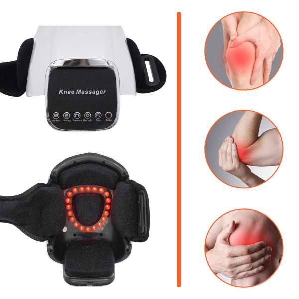 White Massager Fit Knee Shoulder elbow Electric Heated Vibration For the Elderly White Massager Fit Knee Shoulder elbow Electric Heated Vibration For the Elderly