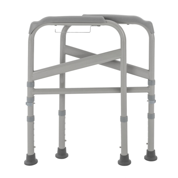 Toilet Safety Support Bar Hand Rail Bathroom Seat Frame Medical Handicap Disabled Adjustable Height Strong Weight-bearing for Homes Hospitals