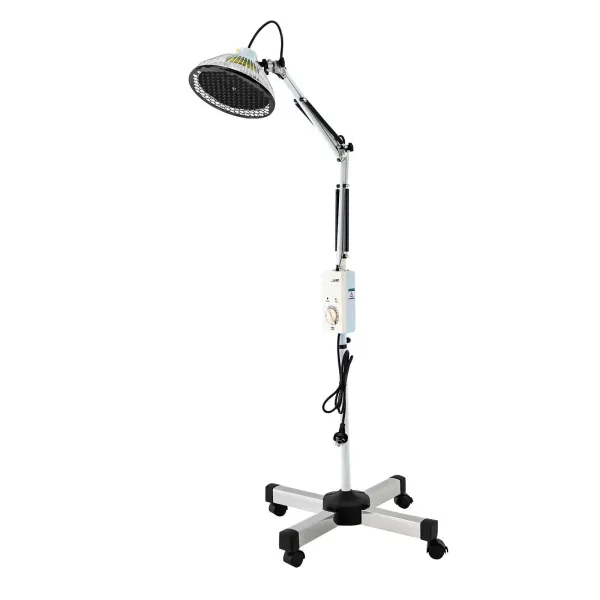 Heat Lamp Far Infrared Mineral Heat Lamp 250W Infrared Light Pain Relief Device for Body Face 220V Far Infrared Heat Lamp Electromagnetic Wave Instrument Floor Stand