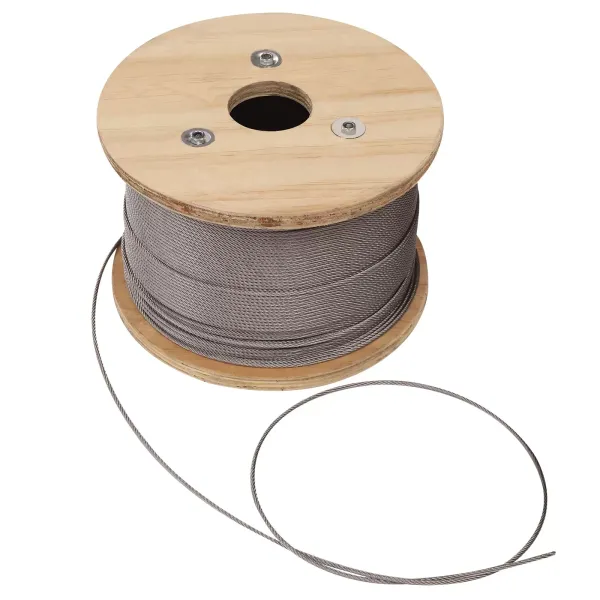 Marine Stainless Steel 316 Wire Balustrade Cable Rope Cable 7x7 Decking+Cutter Marine Stainless Steel 316 Wire Balustrade Cable Rope Cable 7x7 Decking+Cutter