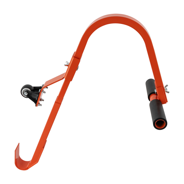 2Pcs Ladder Roof Hooks Sturdy and Durable Ladder Roof Hook with Wheel and 4 Mounting Holes 2 Pack Ladder Stabilizer for Roof Repairs