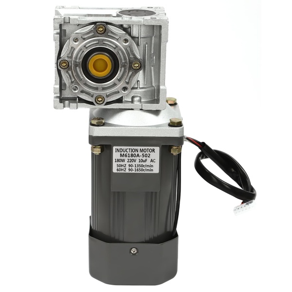 Worm Geared Motor with Speed Controller, Powerful Electric Motor, Gear Motor 180W 50K,RV40