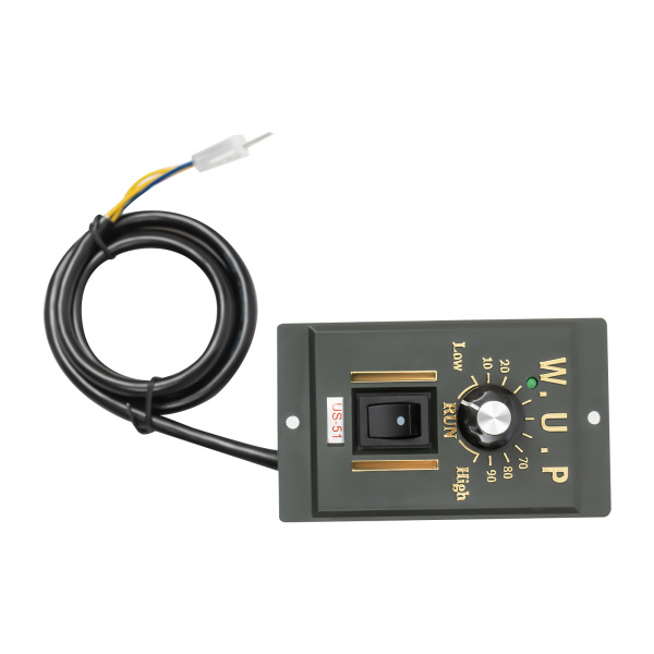 120W 30K 110V Adjustable Variable Gear Reducer Motor AC Gear Motor with Speed Controller High Torque Single-Phase Electric Gear Motor