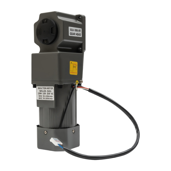 120W 30K 110V Adjustable Variable Gear Reducer Motor AC Gear Motor with Speed Controller High Torque Single-Phase Electric Gear Motor