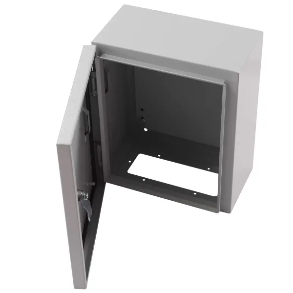 Metal Electrical Box,IP44 Waterproof and Dustproof Outdoor Junction Box Enclosure Cold-Rolled Steel Electrical Project Enclosure