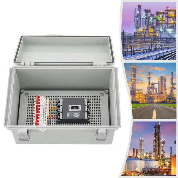 Waterproof Weatherproof Electrical Enclosure Junction Box Project Case ABS