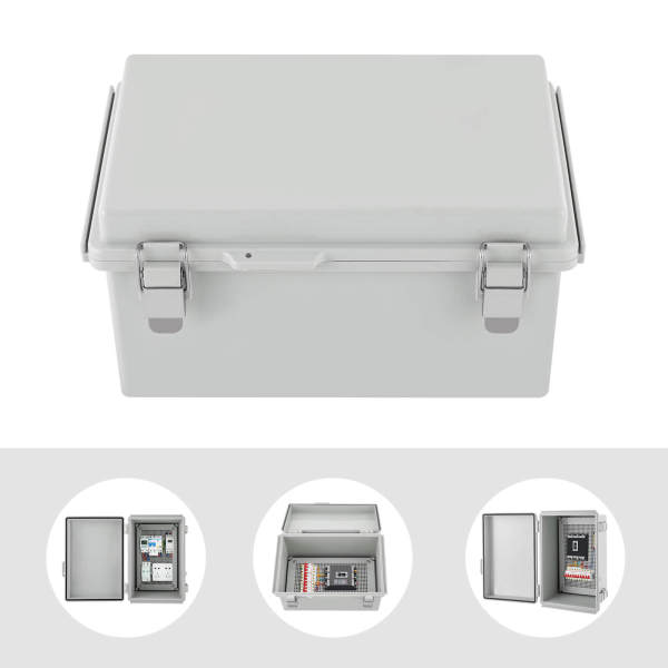 Waterproof Weatherproof Electrical Enclosure Junction Box Project Case ABS