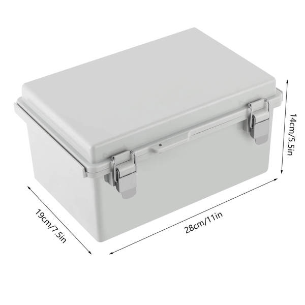 Waterproof Weatherproof Electrical Enclosure Junction Box Project Case ABS