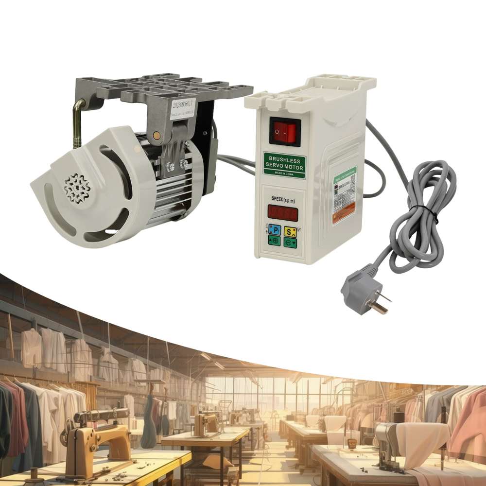 Brushless Sewing Machine Servo Motor, Electric Brushless Servo Motor, Split Motor and Controller for Industrial Sewing