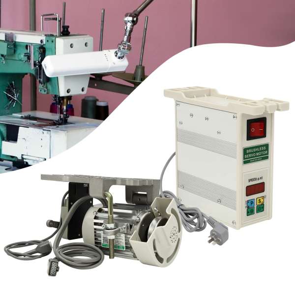 Brushless Sewing Machine Servo Motor, Electric Brushless Servo Motor, Split Motor and Controller for Industrial Sewing