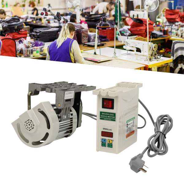 Brushless Sewing Machine Servo Motor, Electric Brushless Servo Motor, Split Motor and Controller for Industrial Sewing