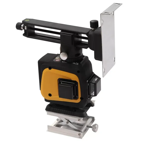 3D Tile Laser Level Cross Line Floor Wall Ceiling Alignment Tool Self-Leveling Green Light
